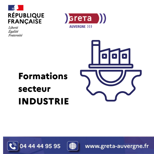 Formations secteur Industrie