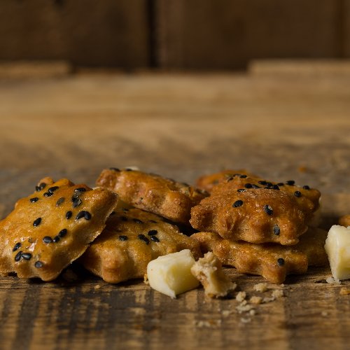 Sablés bleu d'auvergne et noix / Sablé au cantal