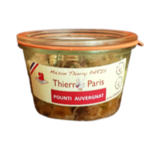 Pounti auvergnat en verrine