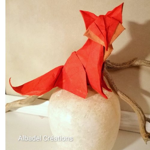 Décoration en origami