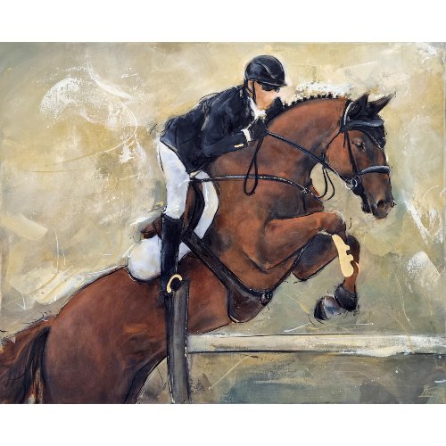 Peinture EQUITATION