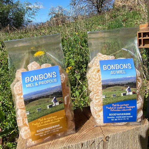 Bonbons Miel ou Miel/Propolis