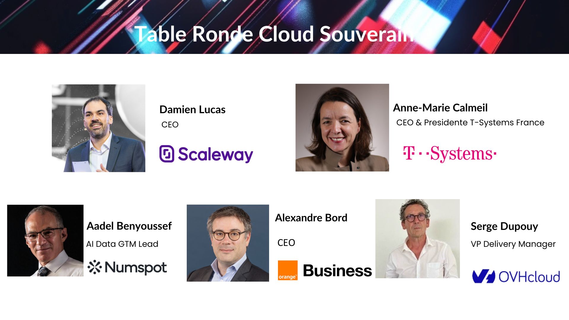 Table ronde Cloud Souverain