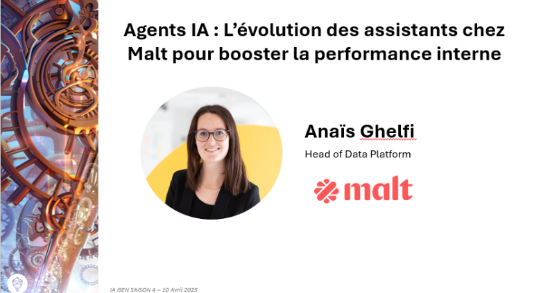 IA GEN 4 : Agents IA : L'évolution des assistants chez Malt pour booster la performance interne