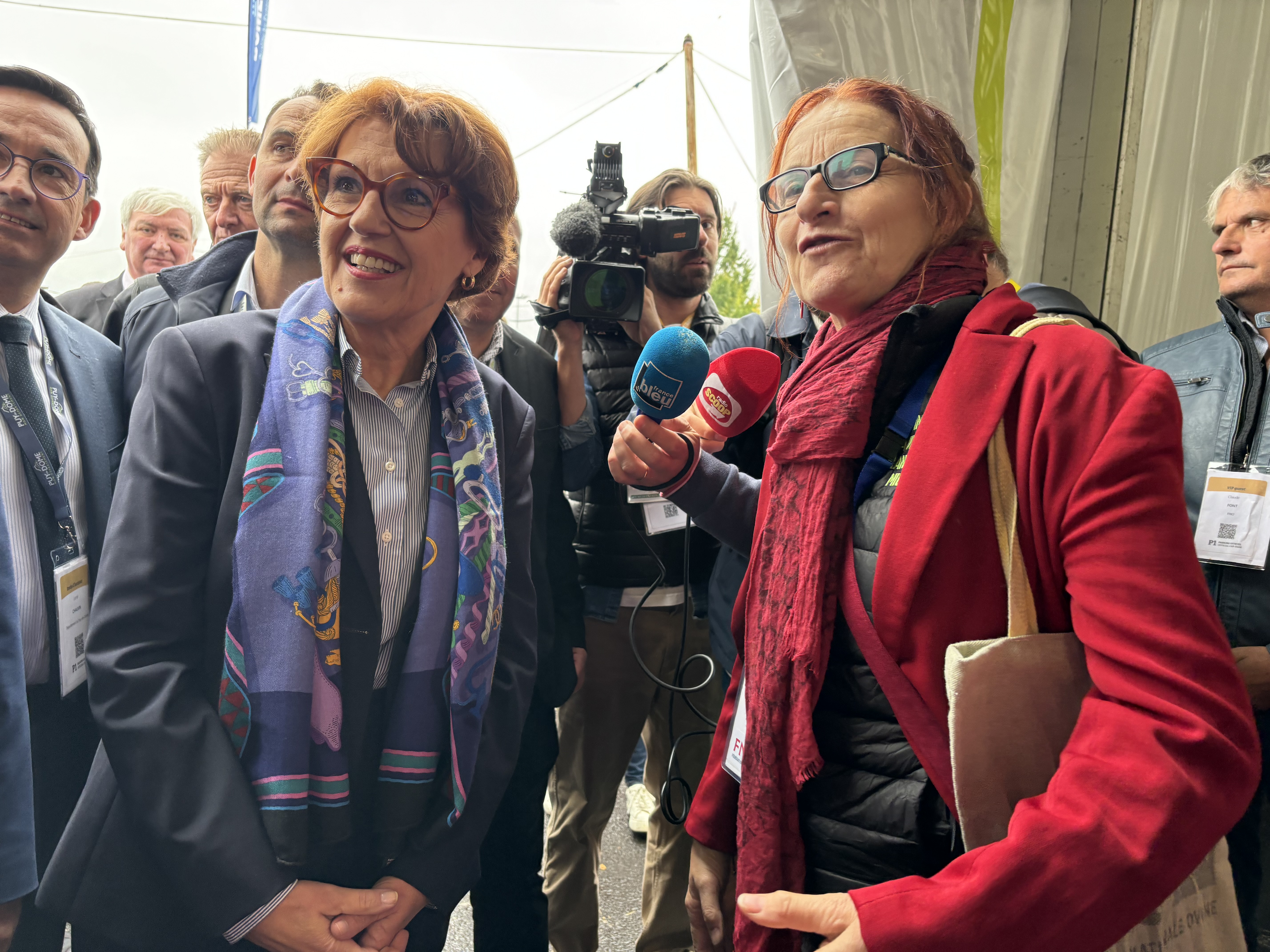 Annie Genevard au Sommet de l'Elevage.