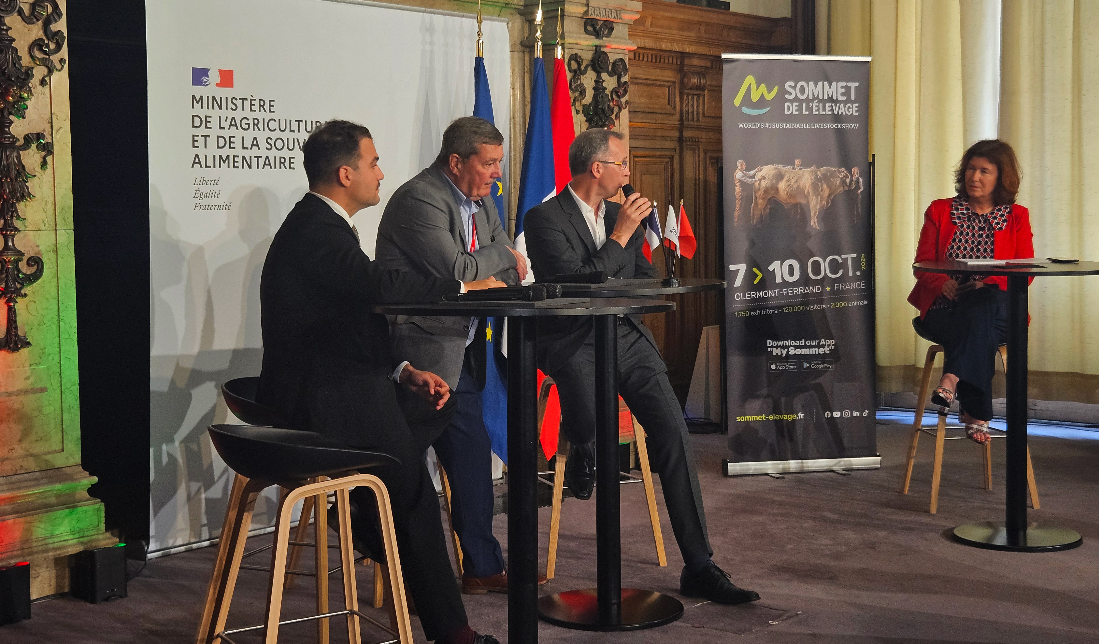 Victor Berthon, Jacques Chazalet et Benoît Delaloy