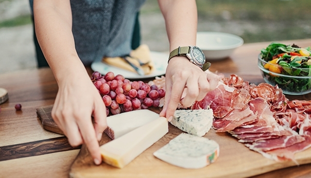Repas à la ferme