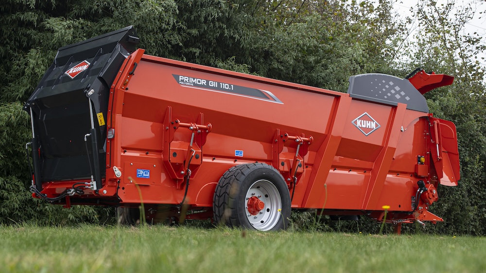 Pailleuse Primor GII 110.1 Polydrive de Kuhn