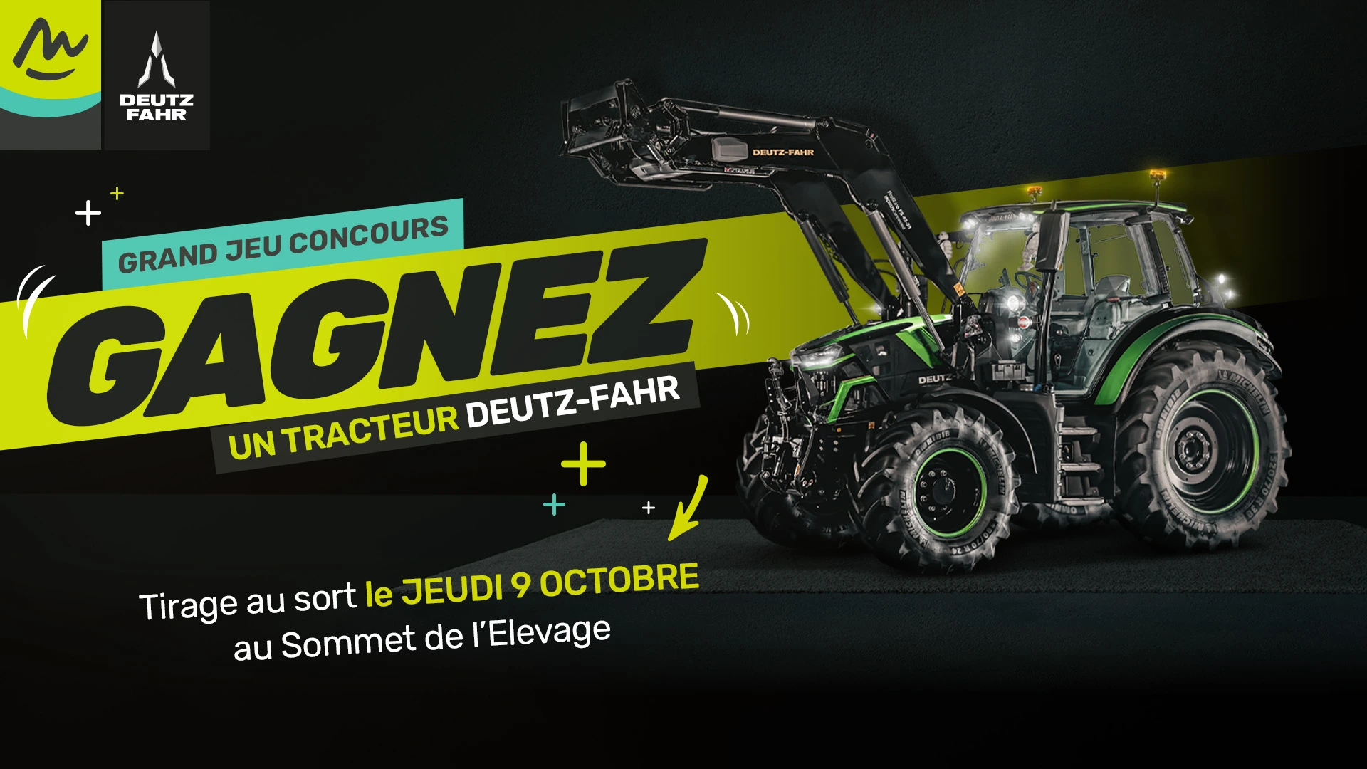 Gagnez un tracteur Deutz Fahr
