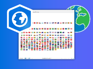 Ressources ArcGIS Pro > Fichier de styles : Drapeaux des pays
