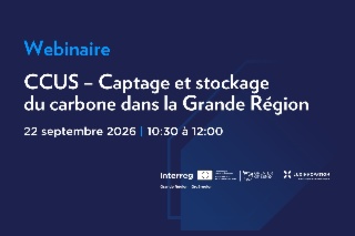 Webinaire | CCUS – Captage et stockage du carbone dans la Grande Région