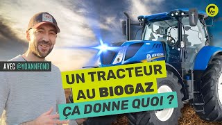 Le biogaz sur un tracteur, ça existe et ça fonctionne !