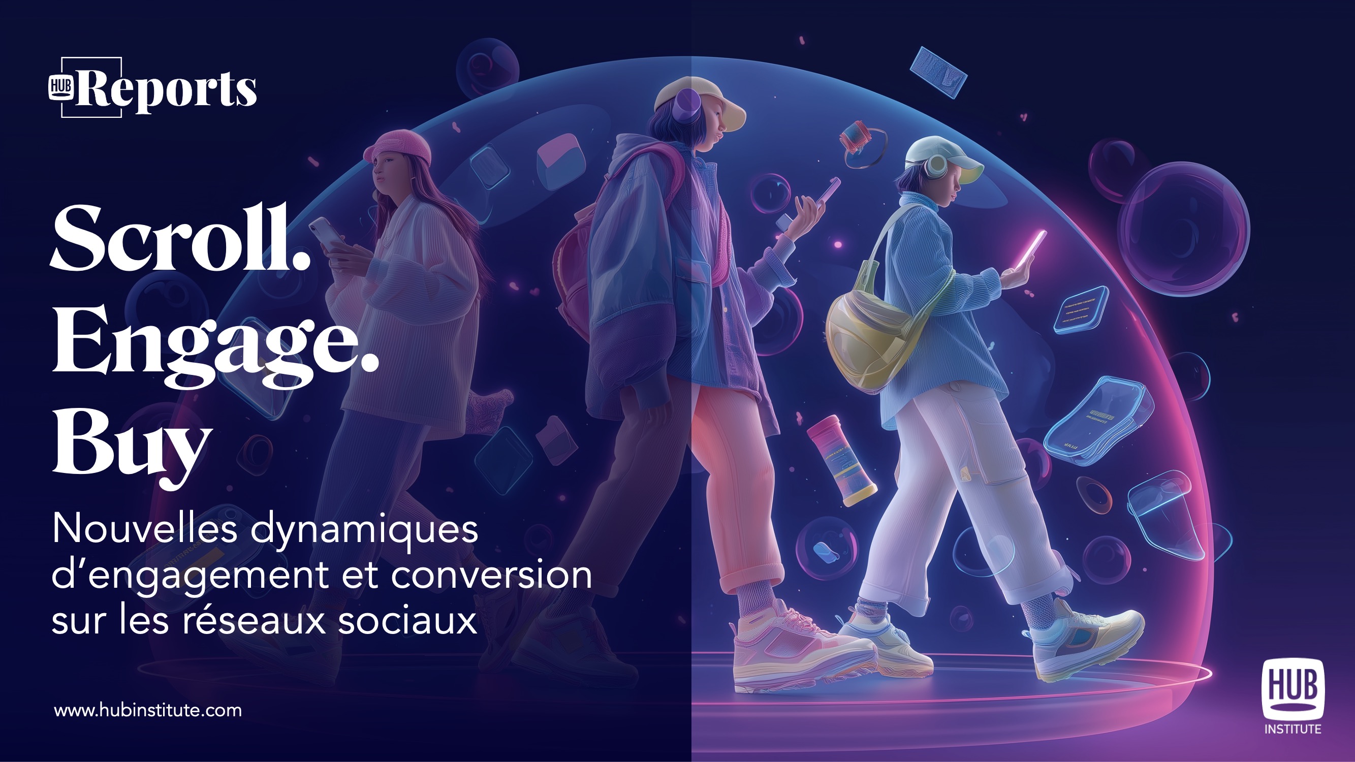 Scroll. Engage. Buy. Nouvelles dynamiques d'engagement et conversion sur les réseaux sociaux