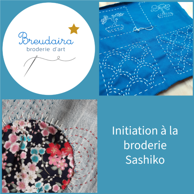 Initiation à la broderie Sashiko