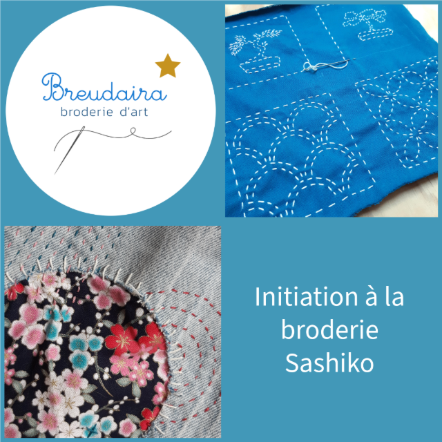 Initiation à la broderie Sashiko