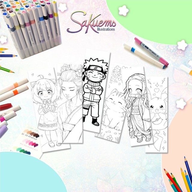 Marque page à customiser 