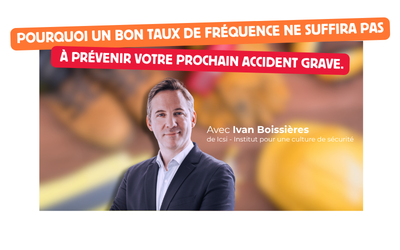 Pourquoi un bon taux de fréquence ne suffira pas à prévenir votre prochain accident grave.