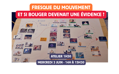Fresque du mouvement - Et si bouger devenait une évidence ? 