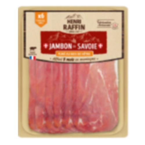 jambon de Savoie nature 6 tranches