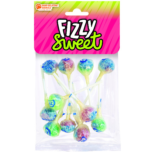 Fizzy Sweet Sucettes Tâche langue