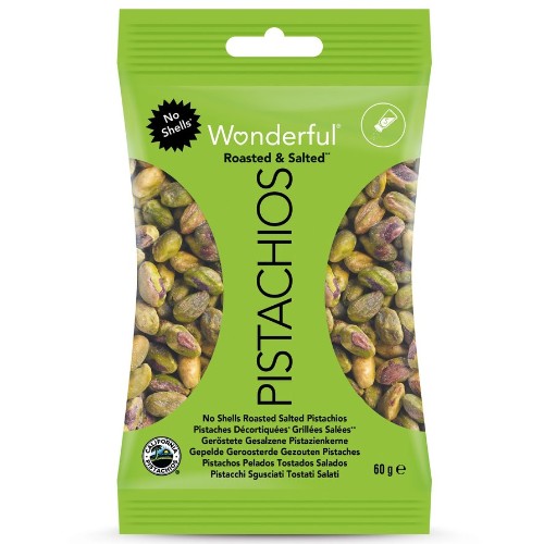 Pistaches Décortiquées Grillées Salées 60g