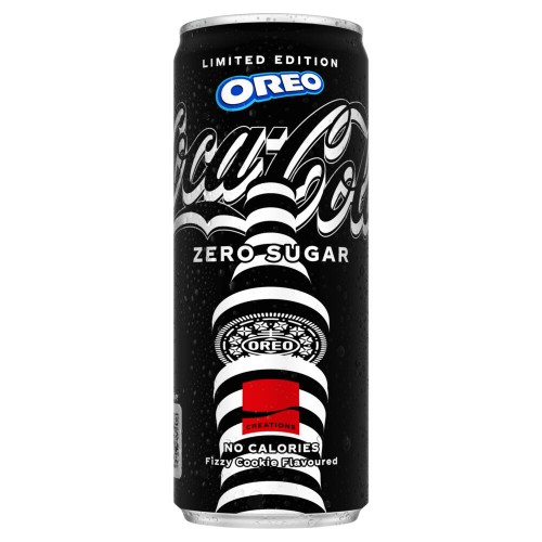 COCA-COLA ZERO OREO LIMITED EDITION FLAVOUR SLEEKCAN 0.33L