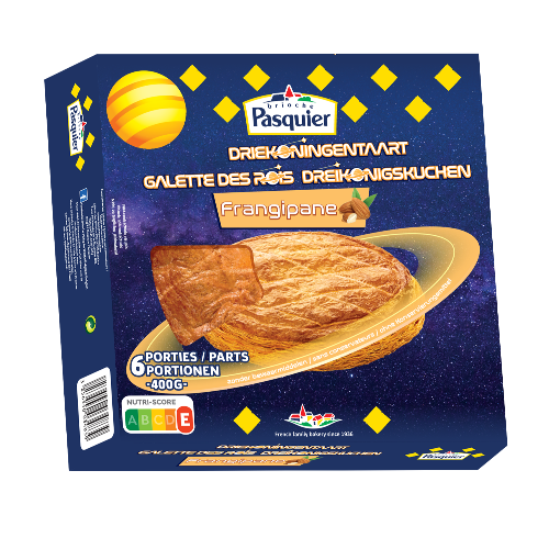 Driekoningentaart - Galette des rois - FRANGIPANE