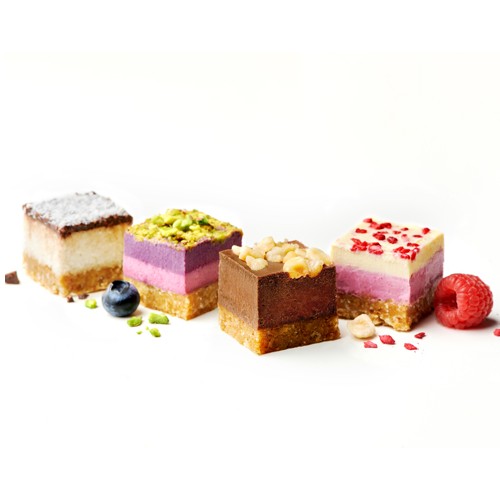 8 Mini assortiment raw cakes