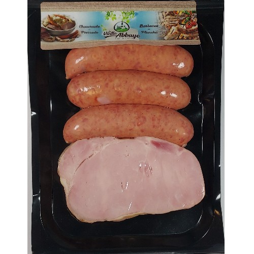 Kit  choucroutin / kassler 520gr