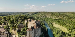 Balade à Bruniquel