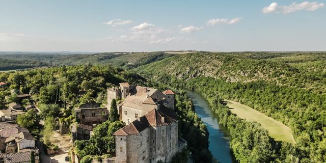 Balade à Bruniquel