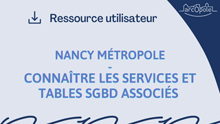 Connaître les services et tables SGBD associés