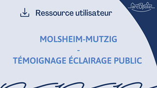 Témoignage de Molsheim-Mutzig : Eclairage public 