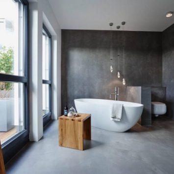 Le béton ciré dans la salle de bain : tout ce qu’il faut savoir