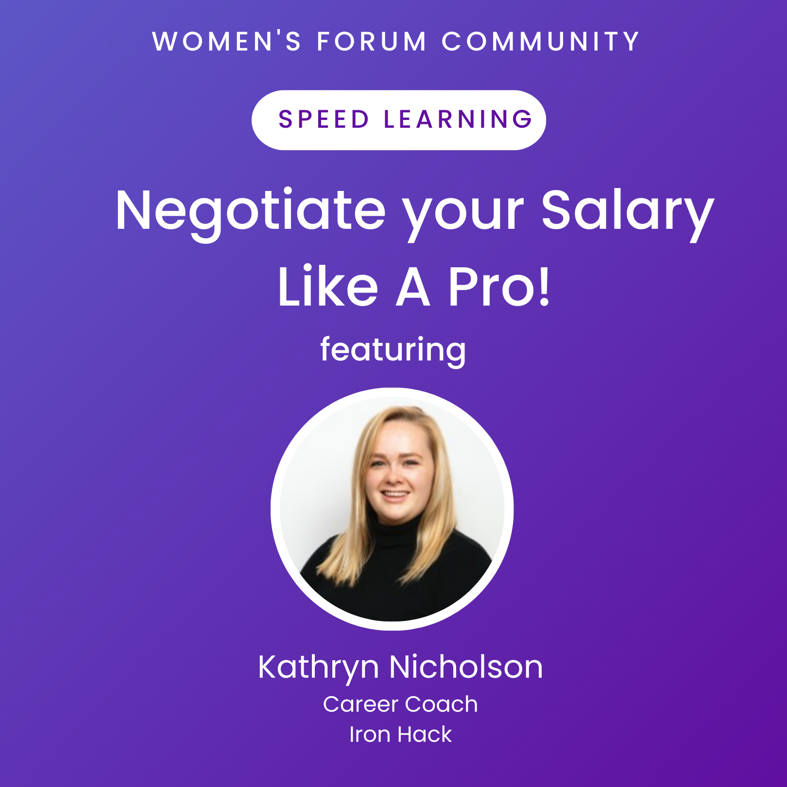 Speed learning - Negotiate your Salary Like A Pro